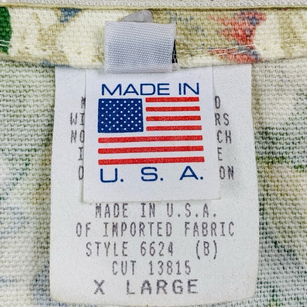 Vintage Floral Vest Top XL Cottagecore Casual Norm Thompson Portland Oregon USA - Picture 6 of 7